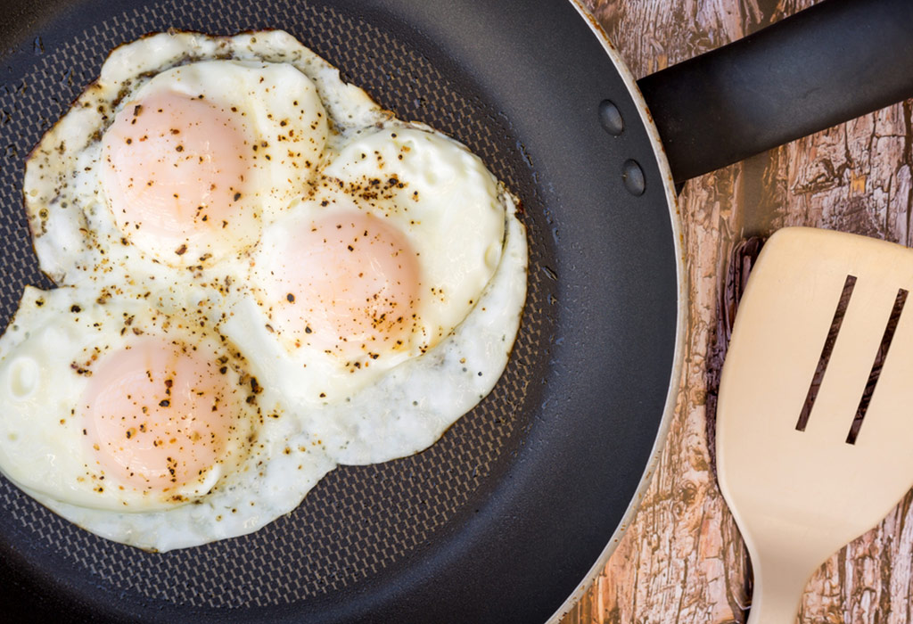 Fried eggs