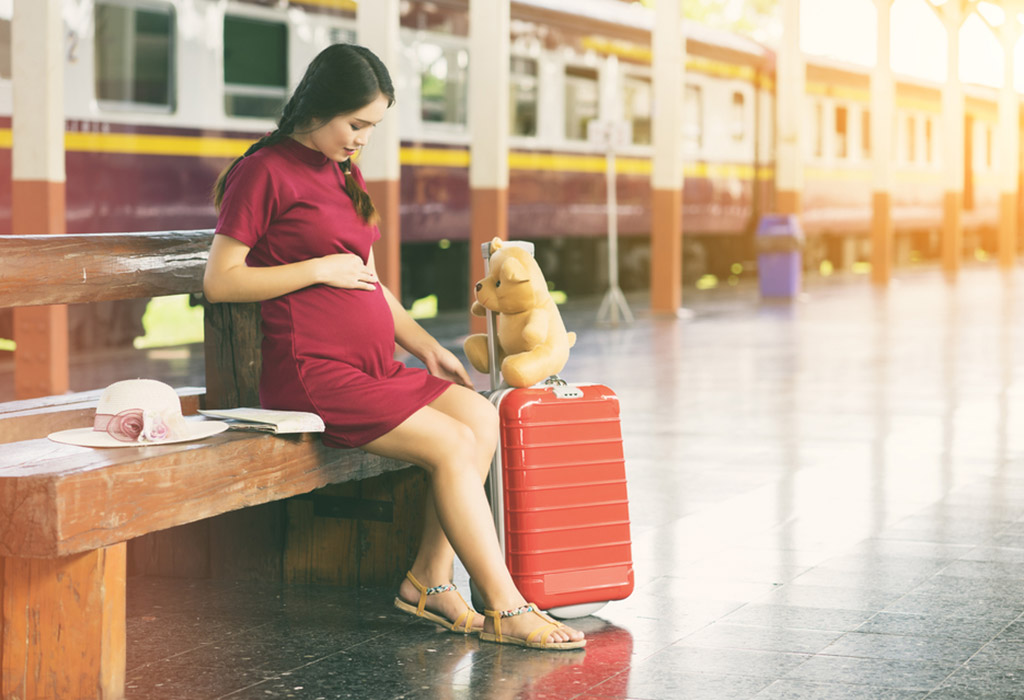 travelling by train in 36th week of pregnancy