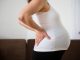 A pregnant woman experiencing back pain