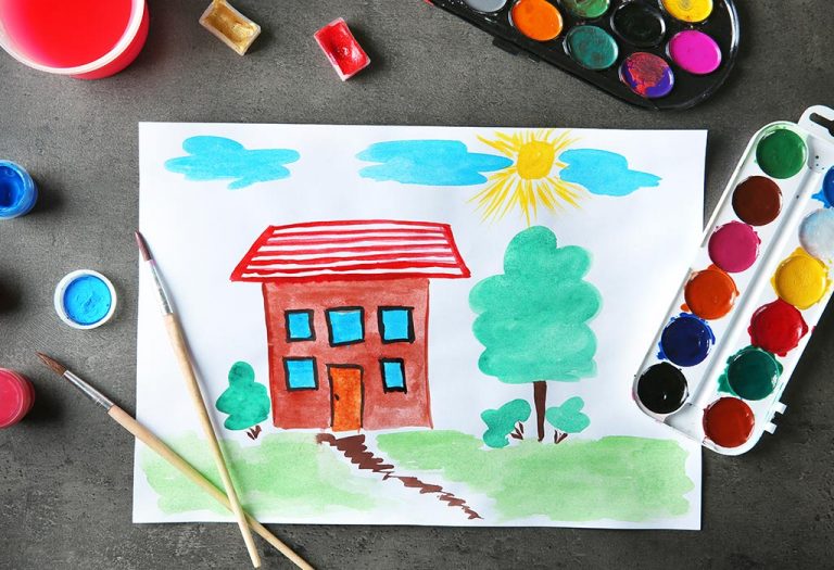 15 Fun And Engaging Painting Ideas For Kids   731247928 H 768x525 